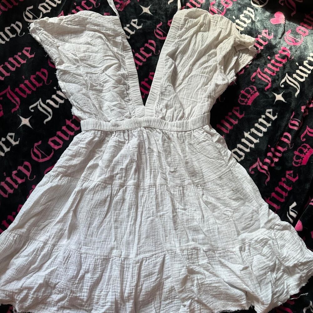 Aerie Women's White Dress